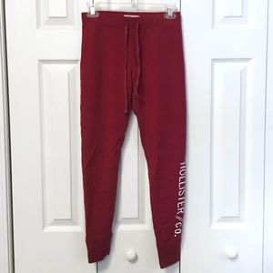EUC Hollister High Rise Fleece Leggings